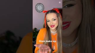 Glam make-up , machiaj realizat în a cincea zi de curs