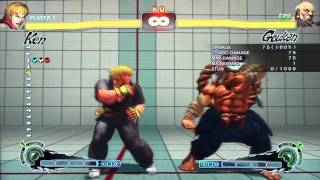 SSF4 AE 2012: Ken Master's Combo Exhibition + Tips & Tricks + Mixups