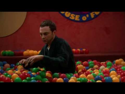 The Big Bang Theory - Leonard and Sheldon in ball ...