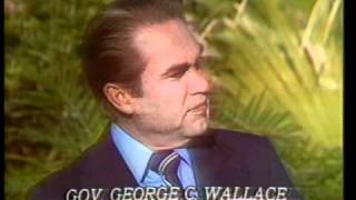 George Wallace on the eve of the Flordia primary 1972