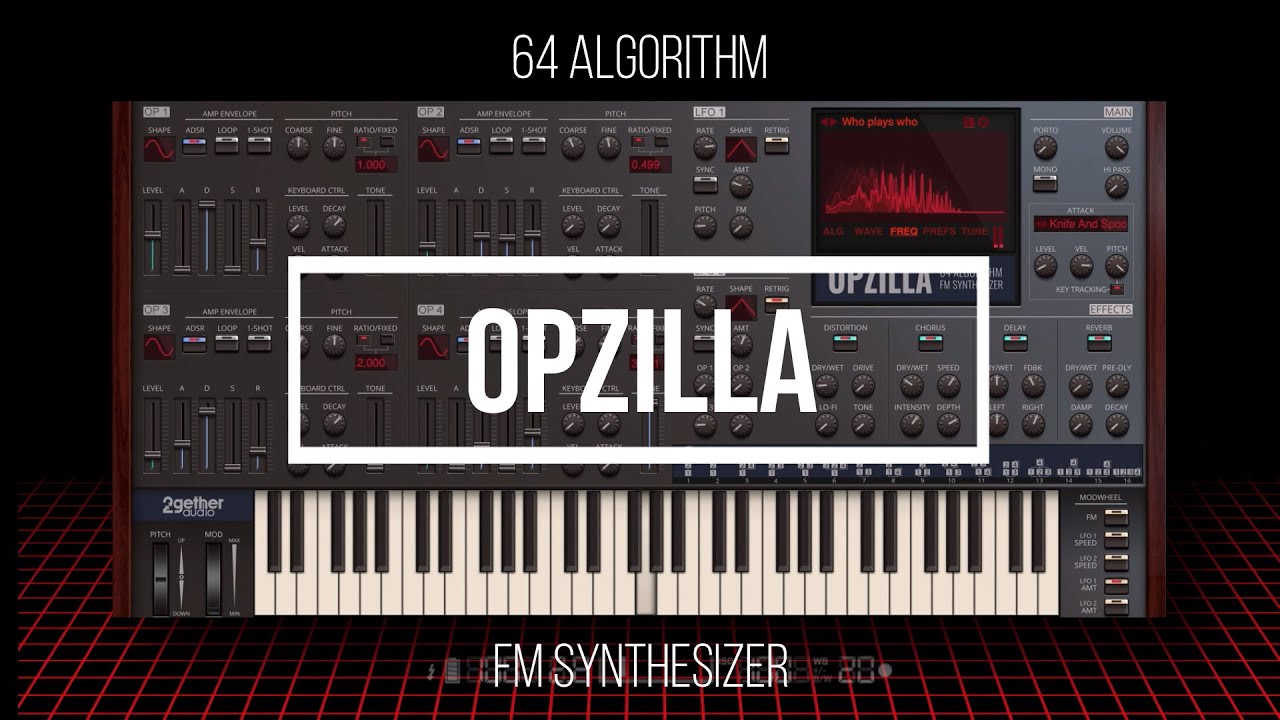 Oszilla Plugin OpZilla - A monster of an FM Synthesizer - YouTube