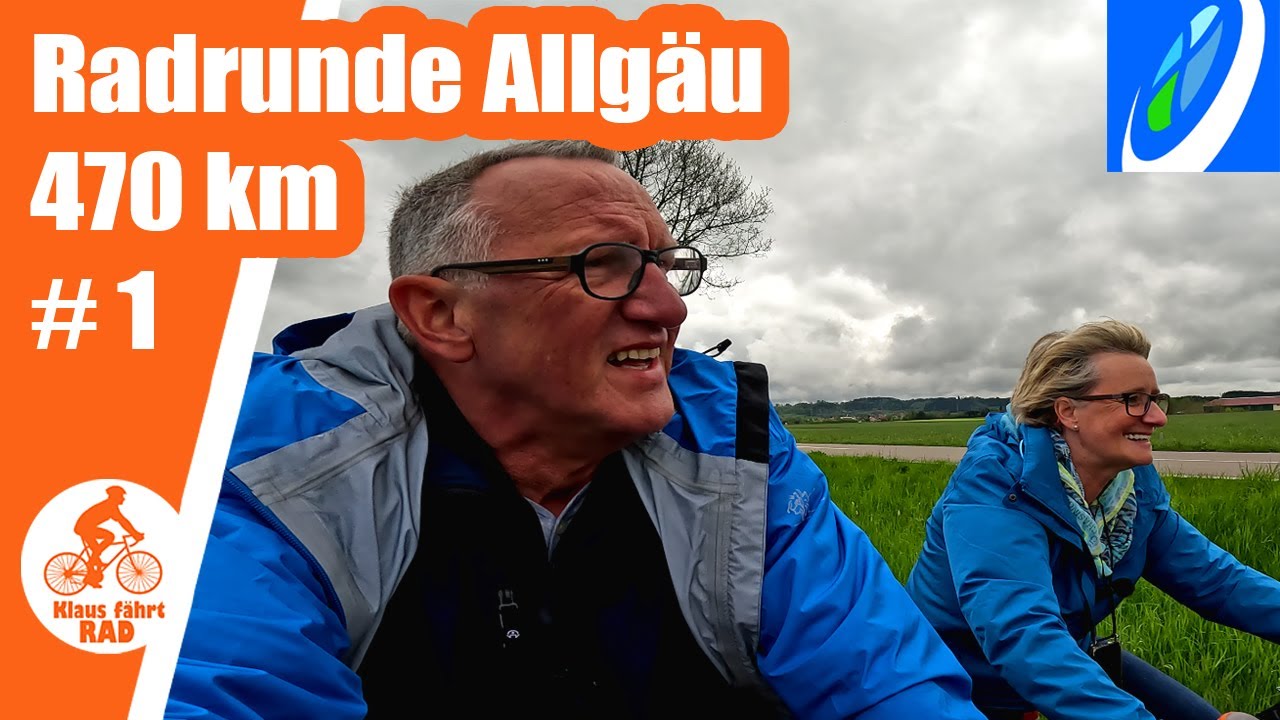 Radrunde Allgäu - 470 km Allgäuer Charme per E-Bike - Etappe 1 von Memmingen nach Bad Wurzach