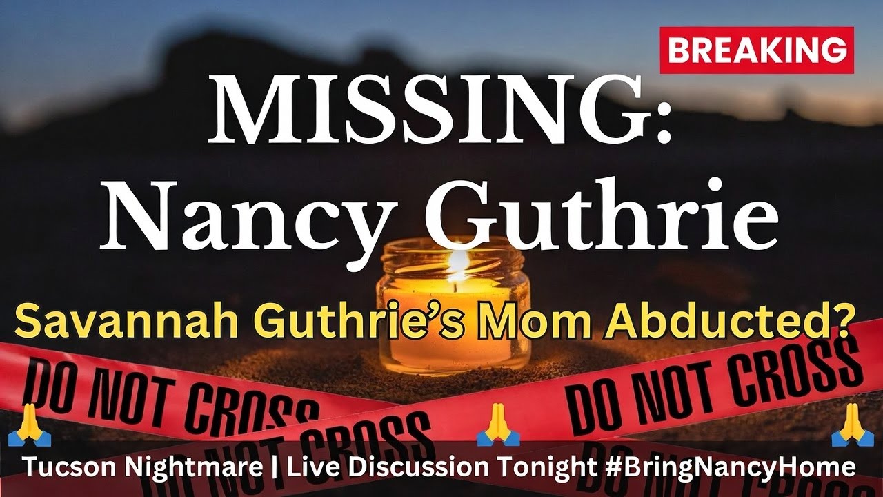 BREAKING: SAVANNAH GUTHRIE RELEASES VIDEO ON HER MOM'S DISAPPEARANCE, PLEADS WITH HER MOM'S CAPTORS