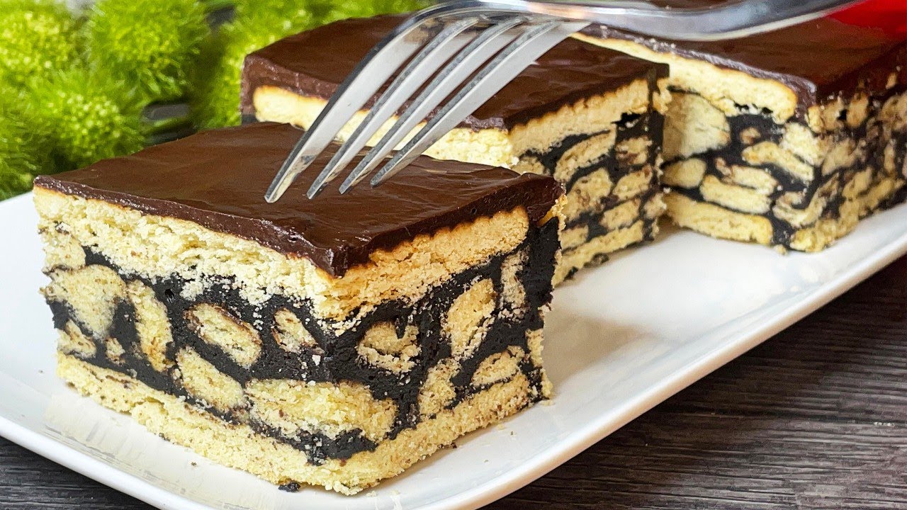 Шоколадный торт за 5 минут 😋! Все ждут его к новому году🎄! Никакой выпечки, никакого желатина!