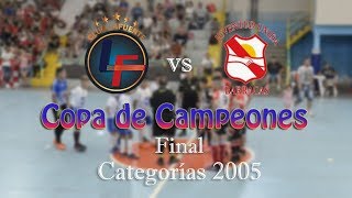 Final de Copa de Campeones  Categorías 2005  FAFI 2017 (Fútbol Infantil)