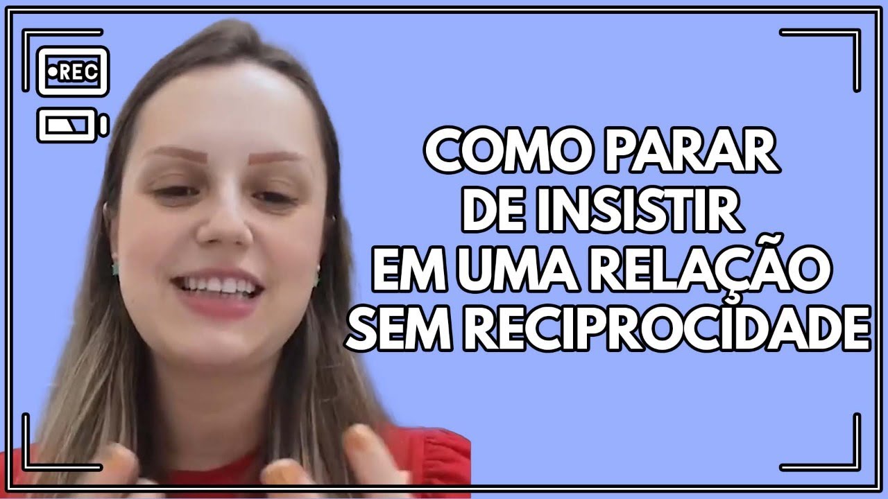 Como parar de insistir em uma relação sem reciprocidade