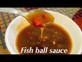 Fish ball sauce | Kikiam sauce | How to make sauce