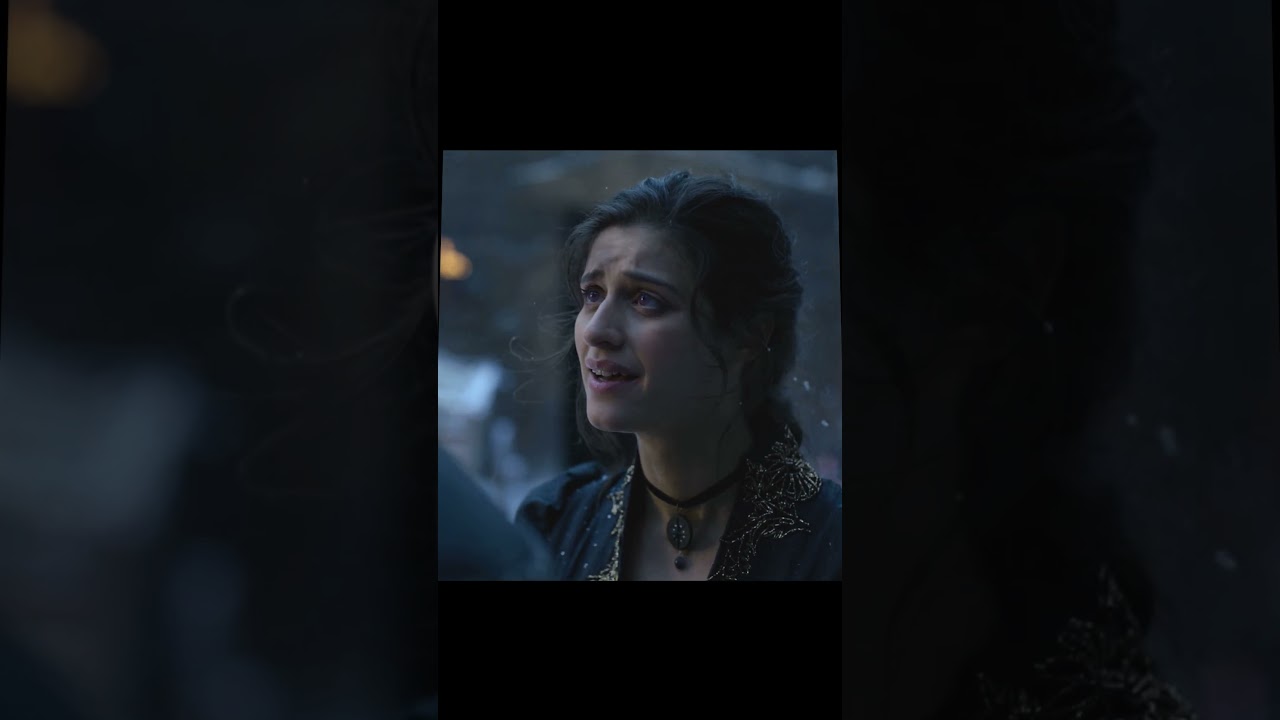 Yennefer explaining to Geralt that she was seduced. 