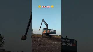 #excavatormachine working time VS new site #shortvideo #newsite #work #shortvideo #original #foryou