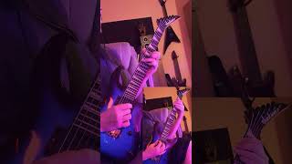 Tesseract – Nocturne Outro on My Son’s 3/4 Guitar 🌌