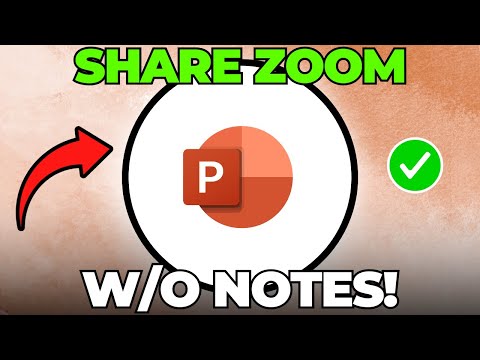 How to Share PowerPoint on Zoom Without Showing Notes (Easy Guide)