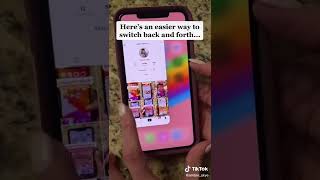 How to swipe between apps on Iphone@ambre skye screenshot 3