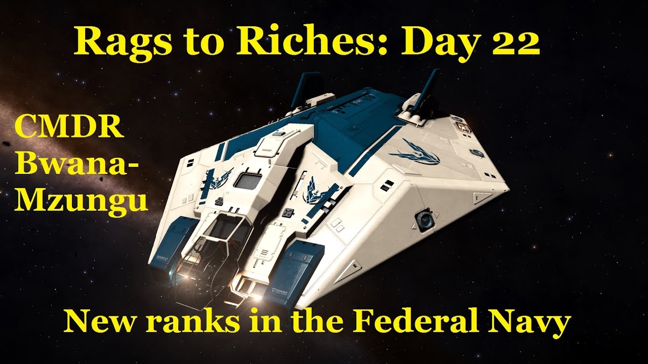 Rags to Riches: Day 22 - New ranks in the Federal Navy