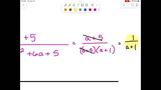 Algebra 2 - 8-5 Part 1: Adding and Subtracting Rational Expressions