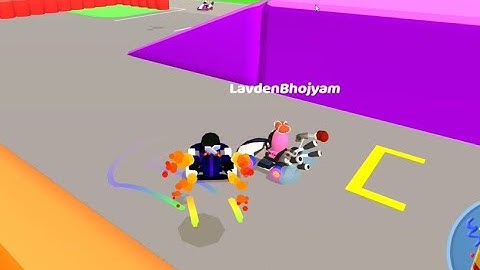 Smash Karts steky speed mission gameplay! wins loses! (squid black guard gameplay)