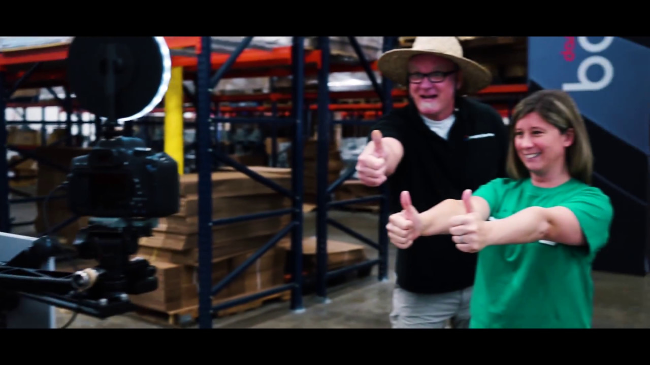 Booth Slide in action