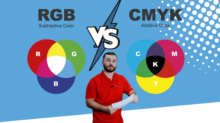 What is the difference between CMYK and RGB in printers?
