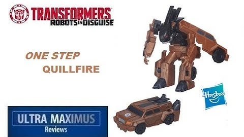 Quillfire Transformers Robots in Disguise (2015) One Step