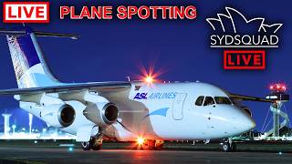 🔴LIVE - SydSquad's Final Freighter Night - Sydney Airport Plane Spotting!- 22.7.26 🔴