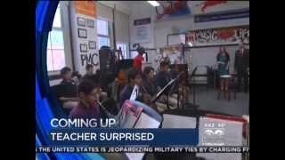 CBS 2 Chicago features Steven Sanders receiving the Fishman Prize.