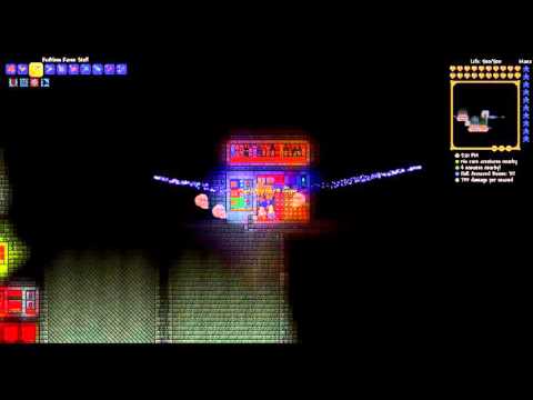 Terraria Hoiktronics: Teleporter Hub + Grand Arena (enraged Plantera +  Fishron + Mech Bosses) 