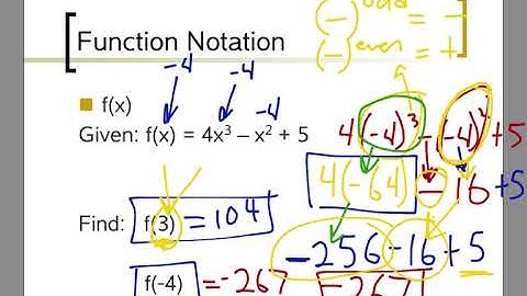 Function Notation | Evaluate Functions | Add and Subtract Functions