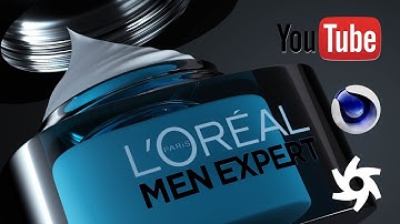 Cinema 4D X Octane Project : LOREAL MEN EXPERT