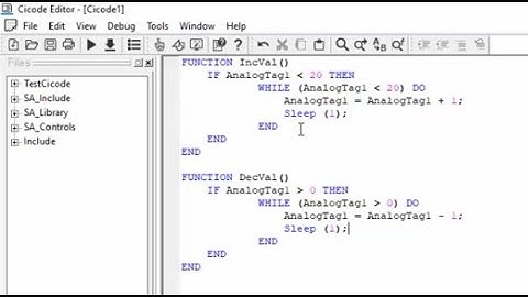 Citect SCADA Writing Cicode Function