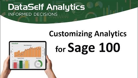 DataSelf Analytics - Customizing for Sage 100