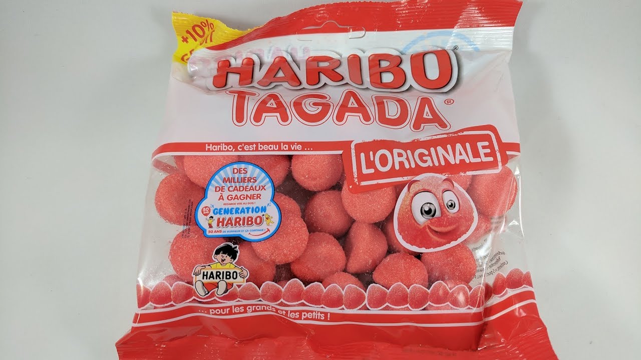 Mini Tagada Haribo, Fraise Haribo, Haribo Fraise tagada sachet