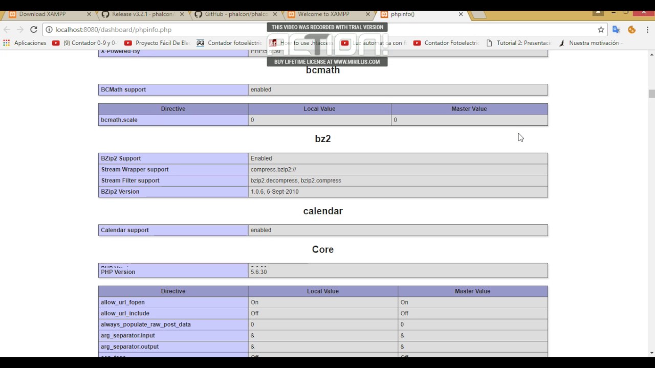 framework phalcon PHP parte 1: instalación y configuración - YouTube