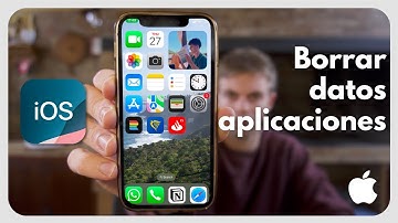 Cómo borrar datos de aplicaciones en iPhone