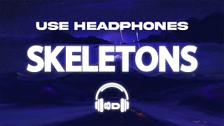 Travis Scott - SKELETONS (8D Audio) | 8D Music