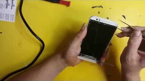 HTC Desire 510   screen removal