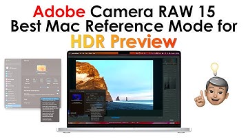 Camera RAW 15 HDR Preview / Output, Best Reference Mode (Preset) to use on Mac!