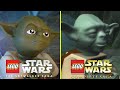 Lego Star Wars The Skywalker Saga vs The Complete Saga Early Graphics Comparison