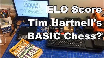 ZX81 BASIC Chess by Tim Hartnell vs a Modern Chess Engine