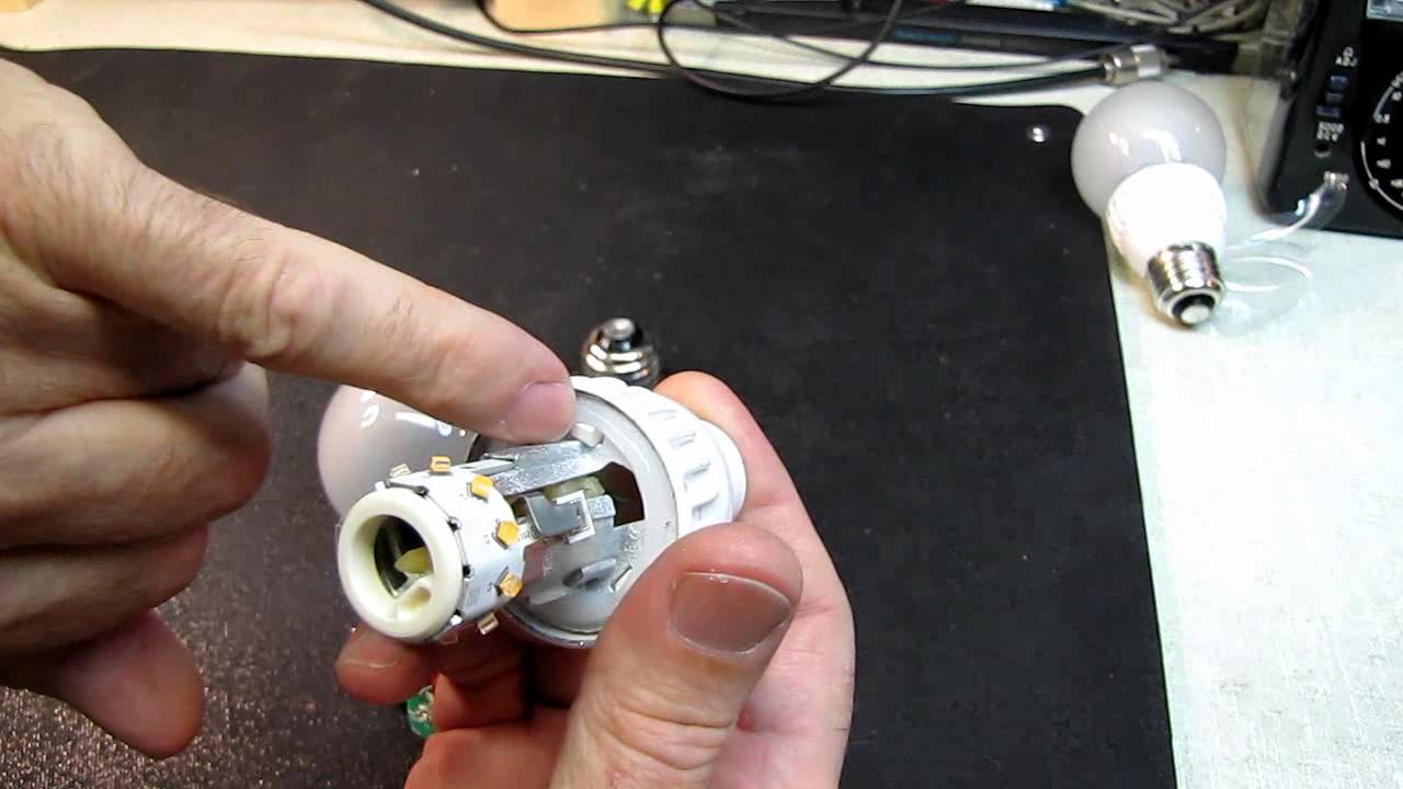 CREE LED Bulb What s Inside And Is It RF Quiet Redux YouTube CREE LED Bulb What s Inside And Is It RF Quiet Redux YouTube