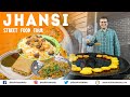 Jhansi street food tour i soya biryani     veg kababs  samosa raita  paneer bhelpuri