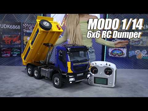 The 1/14 MD Hydraulic RC Dump Truck That Feels Too Real (6x6 Beast