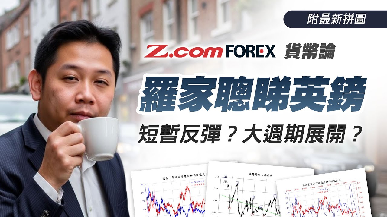 英鎊會升返1.60？ 鎊匯8年周期 + 經濟數據全面分析 | 羅家聰 貨幣論 | Z.com Forex