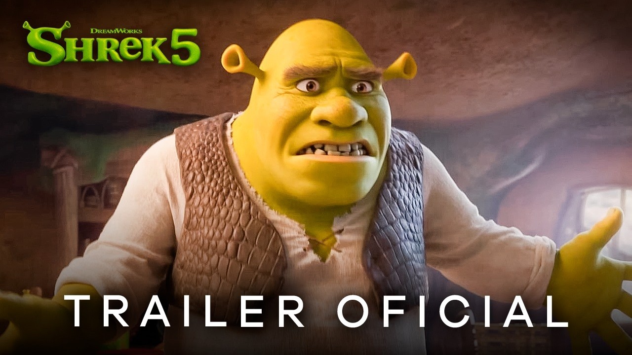 🚨TRAILER COM MUDANÇA NO VISUAL! Shrek 5