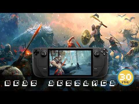 God of War on Steam Deck - An Epic, Gorgeous, and Portable Wonder! PS4 Performance on a Handheld!!