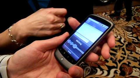 Google Nexus One Hands on