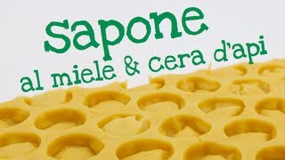 Sapone Al Miele & Cera Dapi Fatto In Casa - Homemade Honey & Beeswax Soap