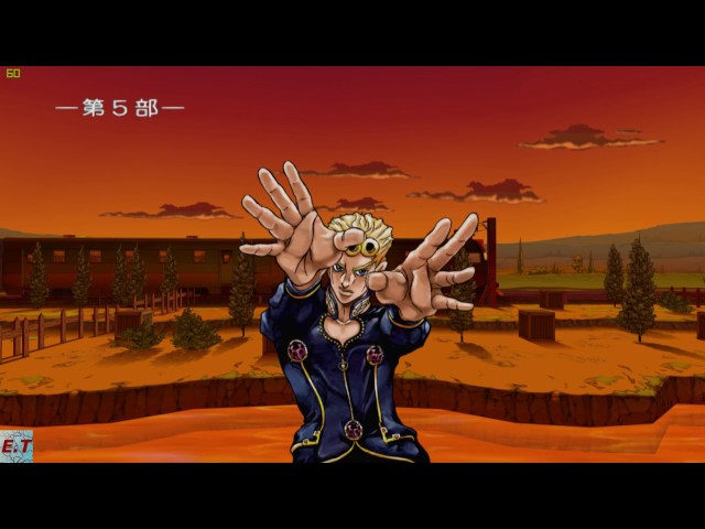 Jojo no Kimyou na Bouken Ougon no Kaze (PS2) - Traduit en Anglais - Gameplay  