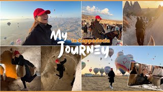 【カッパドキアVLOG】初の気球に大興奮！！乗馬体験・おすすめホテル・地下都市など、完全ガイド🇹🇷