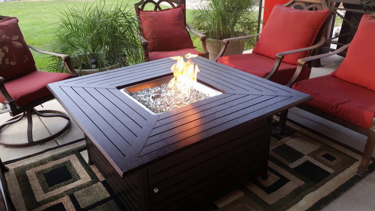 Best Choice S Bcp Extruded Aluminum Gas Outdoor Fire Pit Best Choice S Bcp Extruded Aluminum Gas Outdoor Fire Pit Table With Cover Review