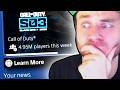 COD Player Counts just LEAKED on PS5, but there's a Problem...