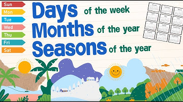 Days, Months and Seasons in English